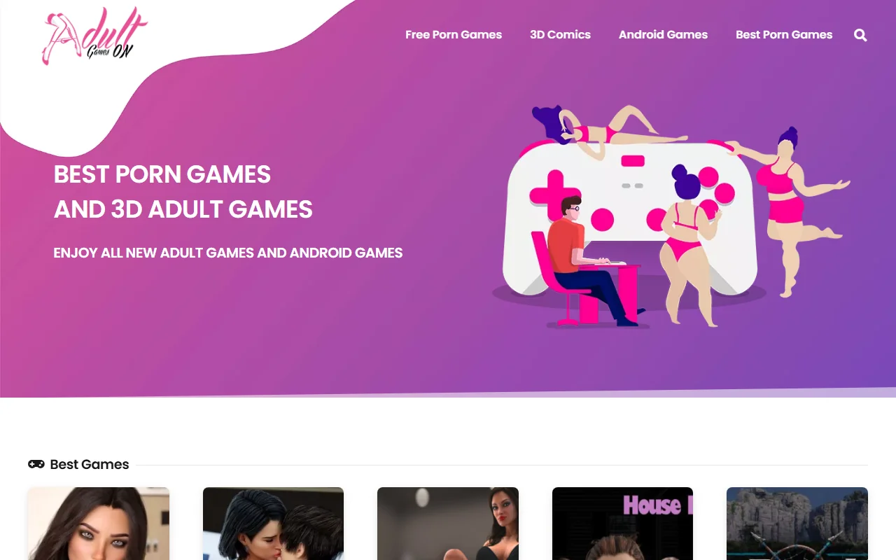 Screenshot of Adultgameson